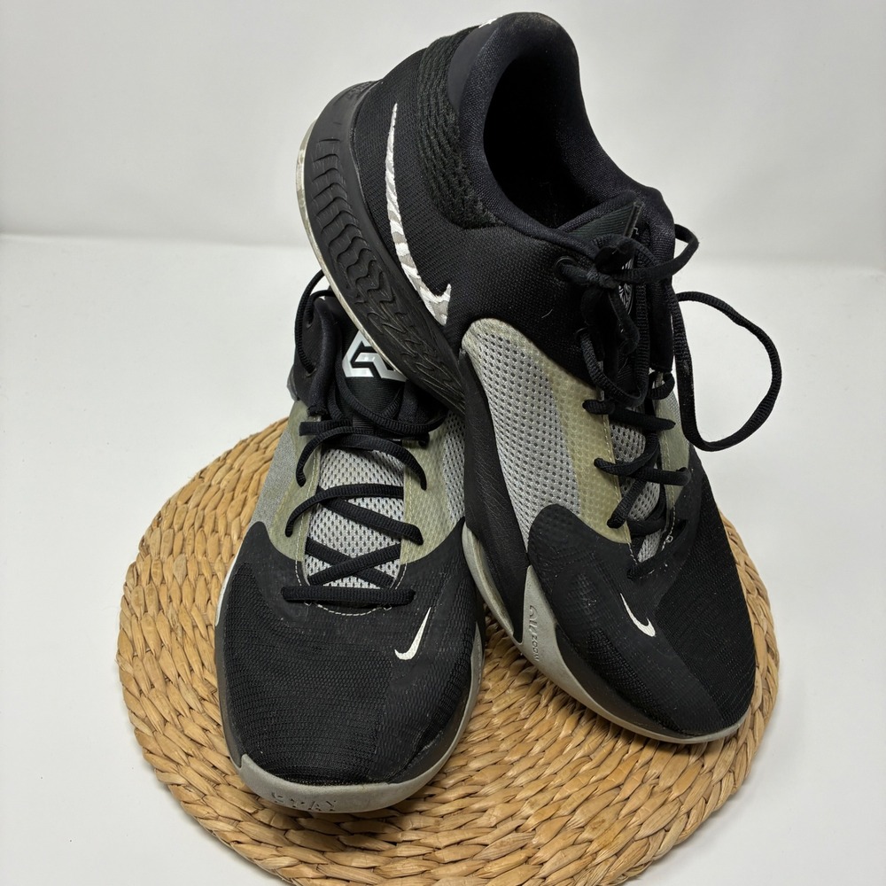 Nike Zoom Freak 4 World Wonder Basketball Shoes Black Grey DJ6149-001 Mens S14
